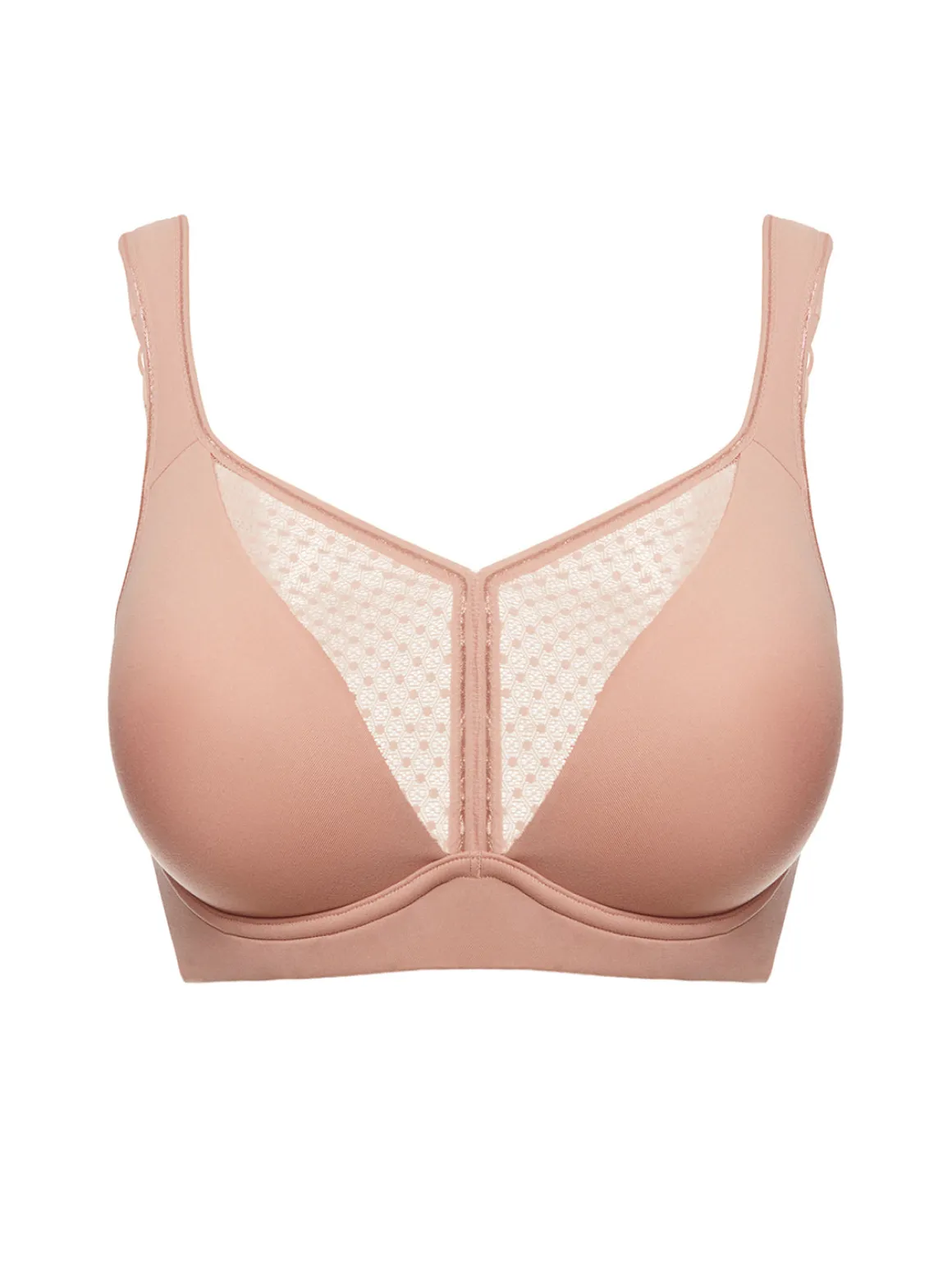 Brassière de sport avec armatures - Rose Yogi