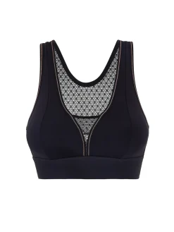 Brassière de sport sans armature - Noir