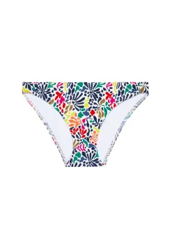 Culotte de bain - Imprimé tropico blanc