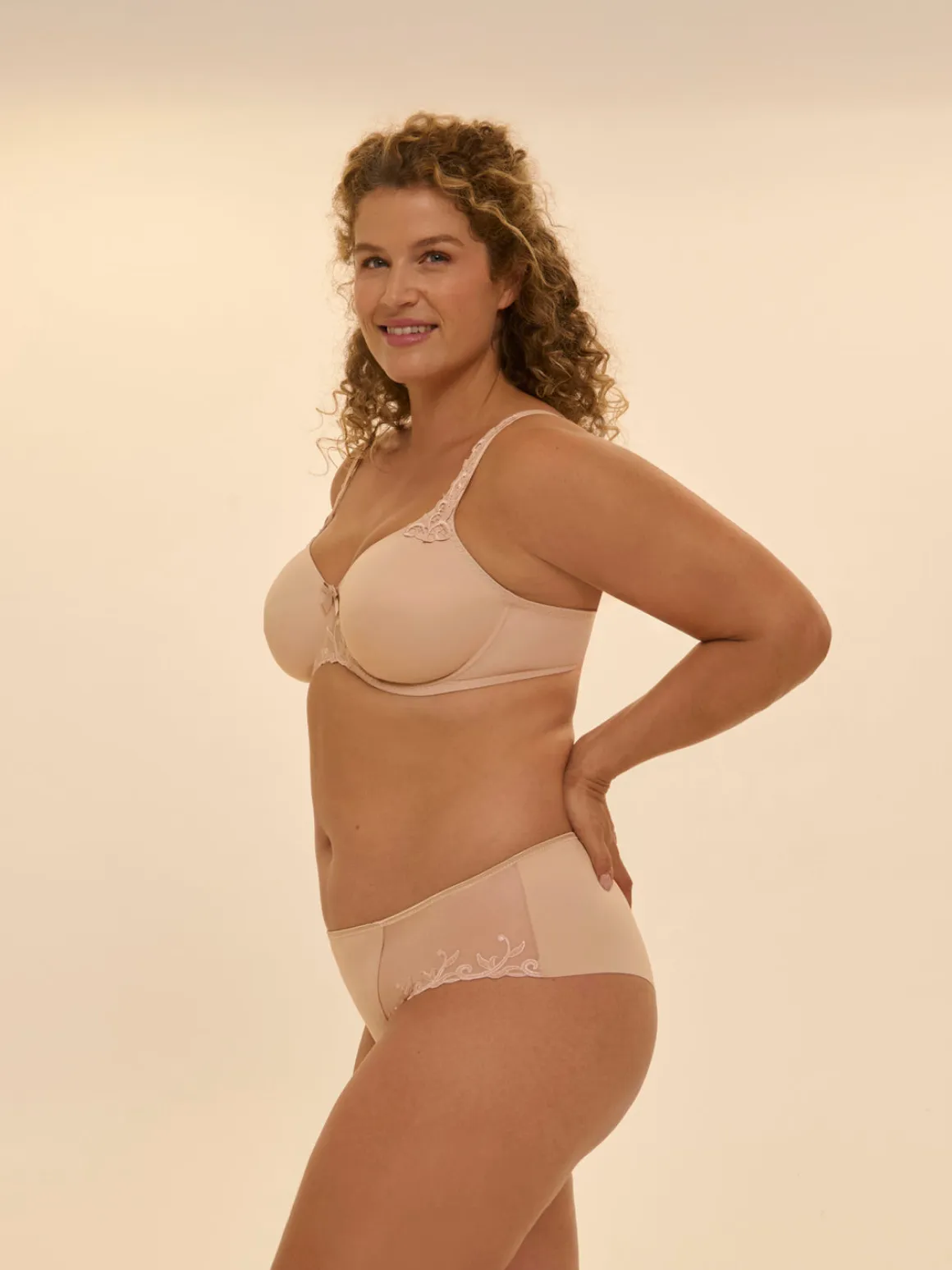 Culotte en coton - Peau Rosée