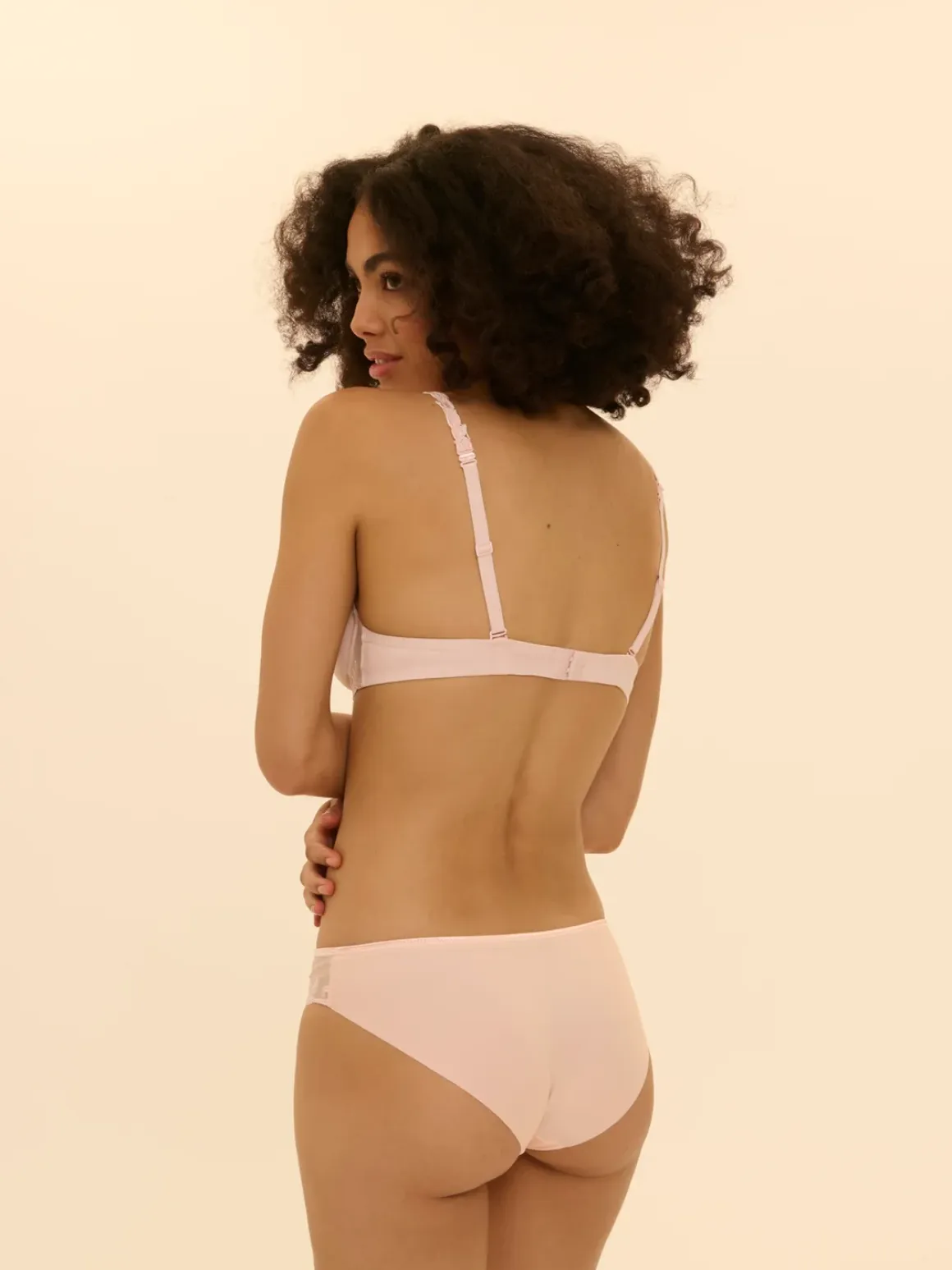 Culotte en coton - Poudre