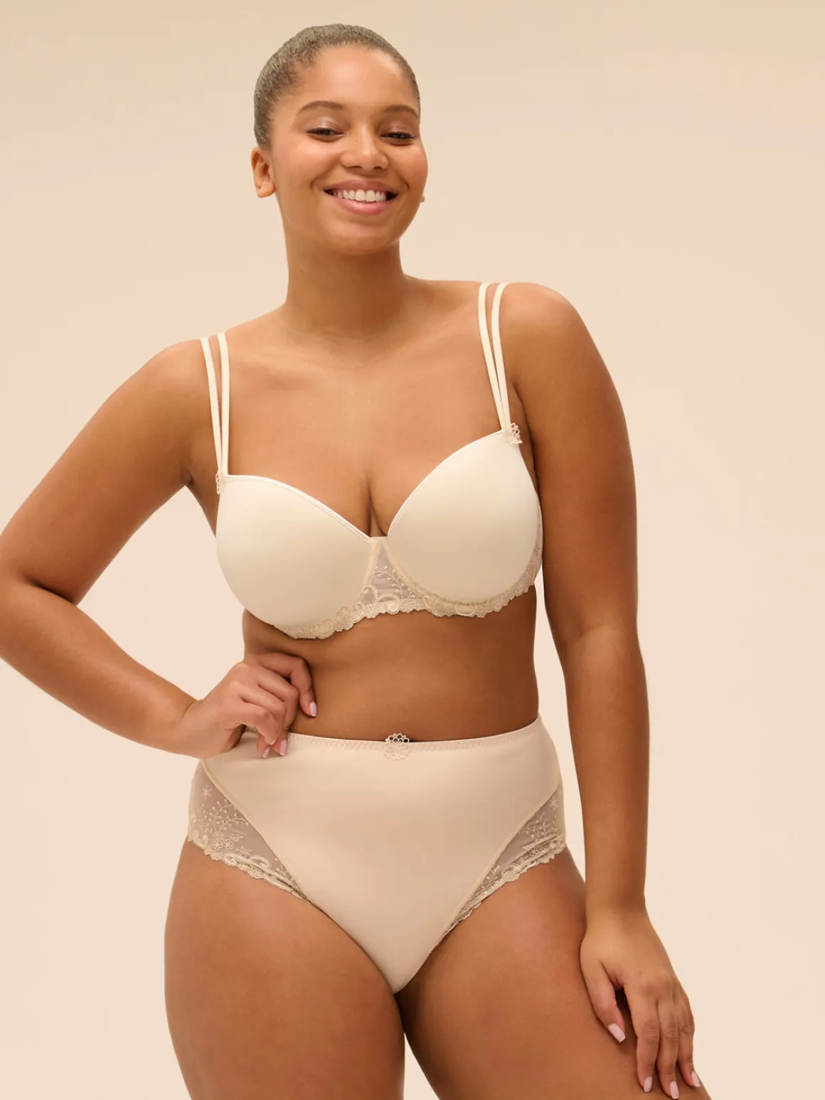 Culotte taille haute - Beige Topaze