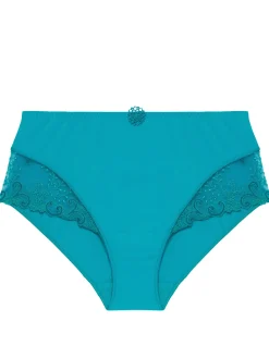 Culotte taille haute - Bleu Atoll