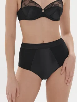 Culotte taille haute - Noir