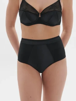 Culotte taille haute - Noir