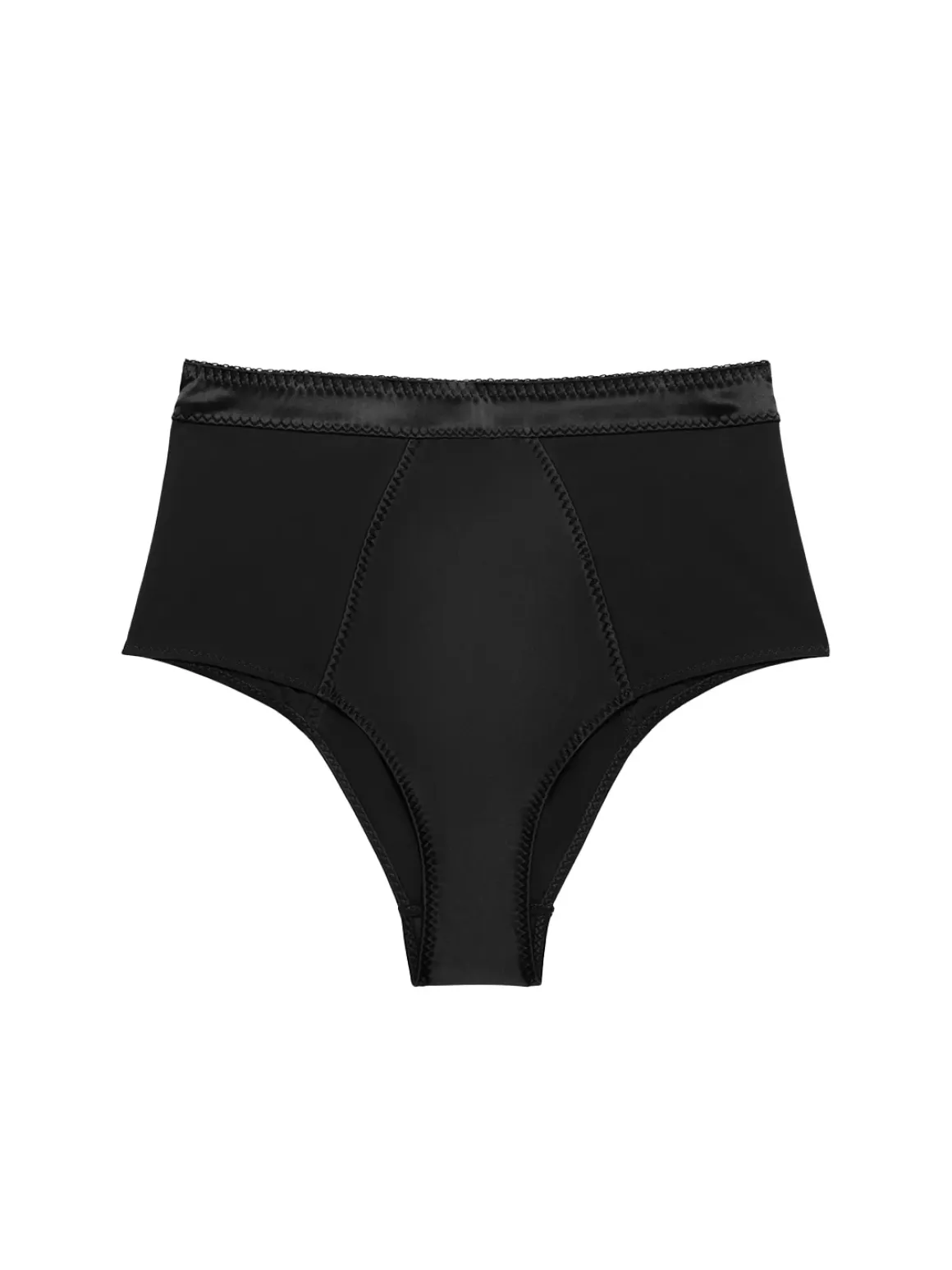 Culotte taille haute - Noir