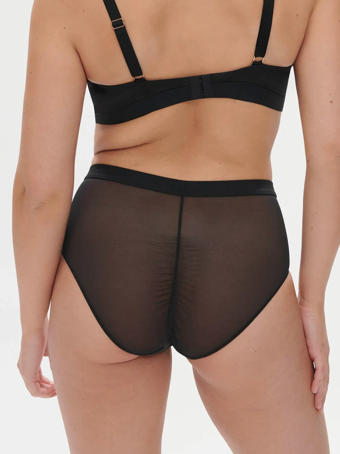 Culotte taille haute - Noir