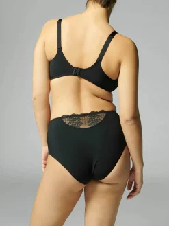 Culotte taille haute - Noir