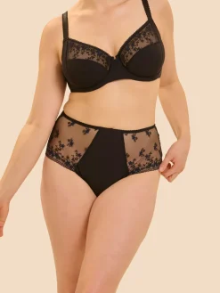 Culotte taille haute - Noir
