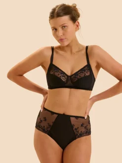 Culotte taille haute - Noir