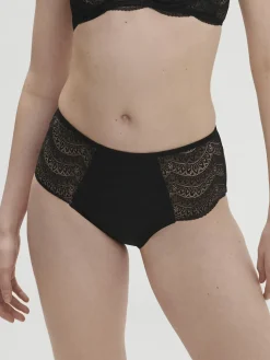 Culotte taille haute - Noir