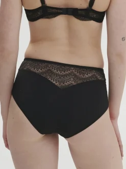 Culotte taille haute - Noir