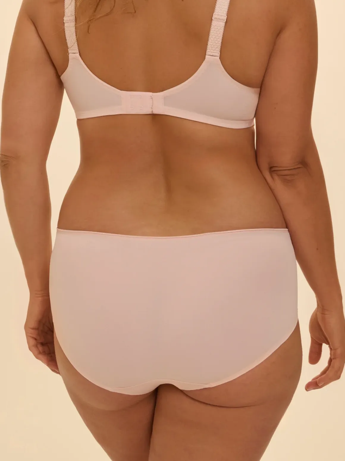 Culotte taille haute - Poudre