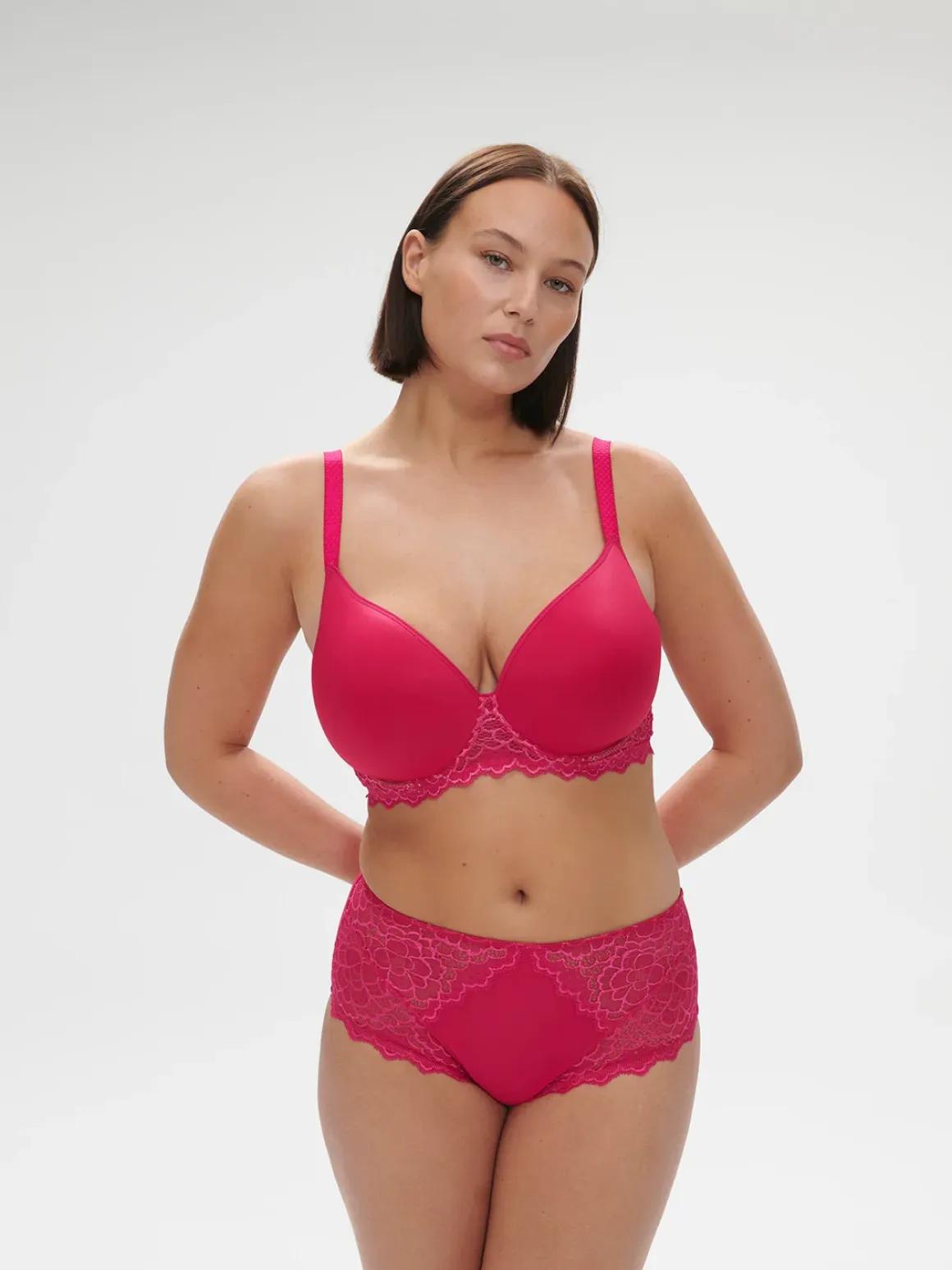 Culotte taille haute - Rose Teaberry