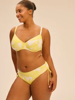 Haut de maillot de bain avec armatures - Imprimé Pluméria