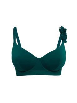 Haut de maillot de bain avec armatures - Emeraude