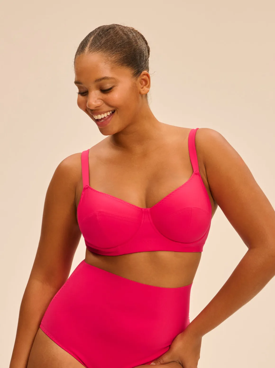 Haut de maillot de bain avec armatures - Lipstick
