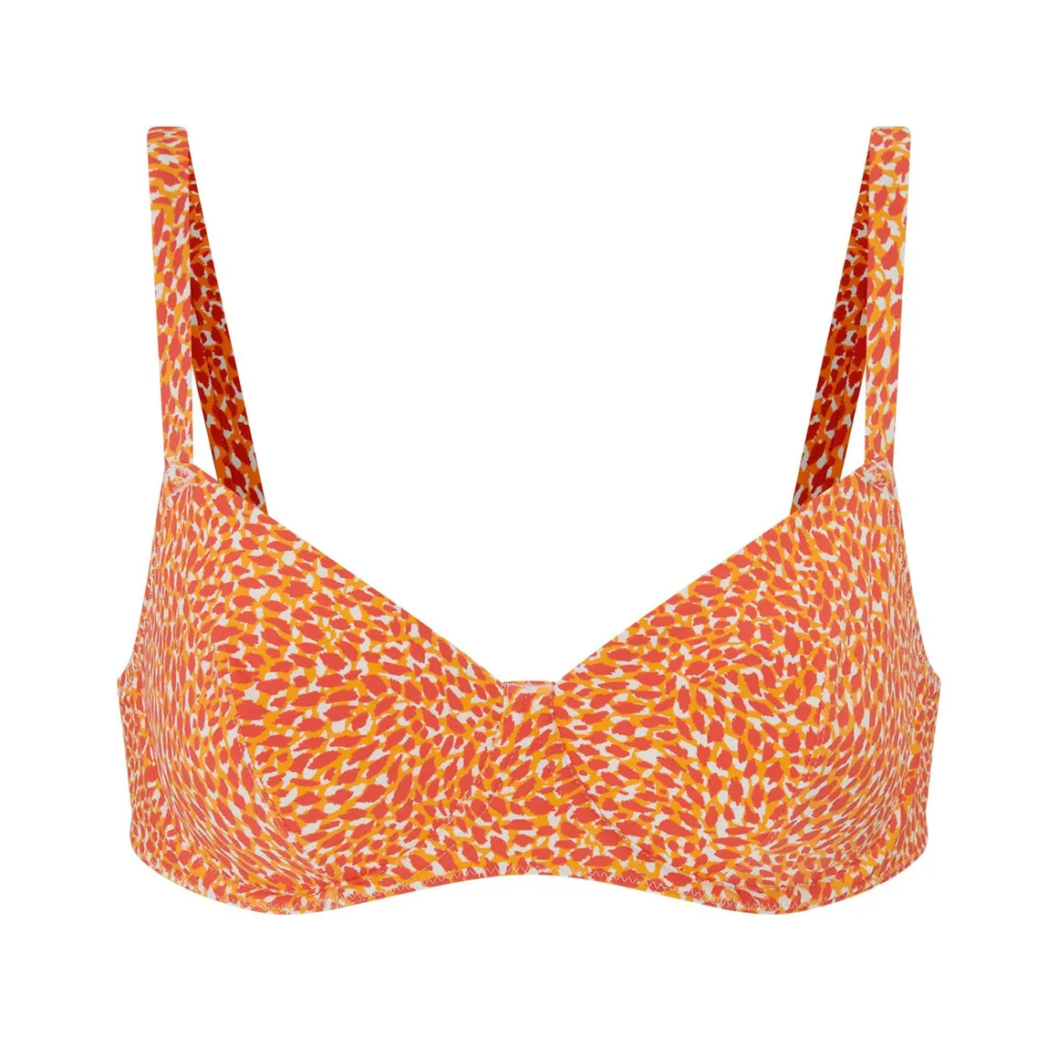 Haut de maillot de bain avec armatures - Orangeade