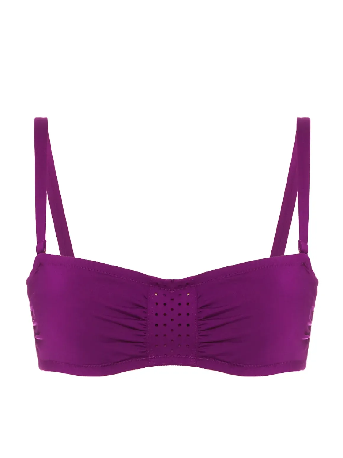 Haut de maillot de bain bandeau mousse avec armatures - Mûre