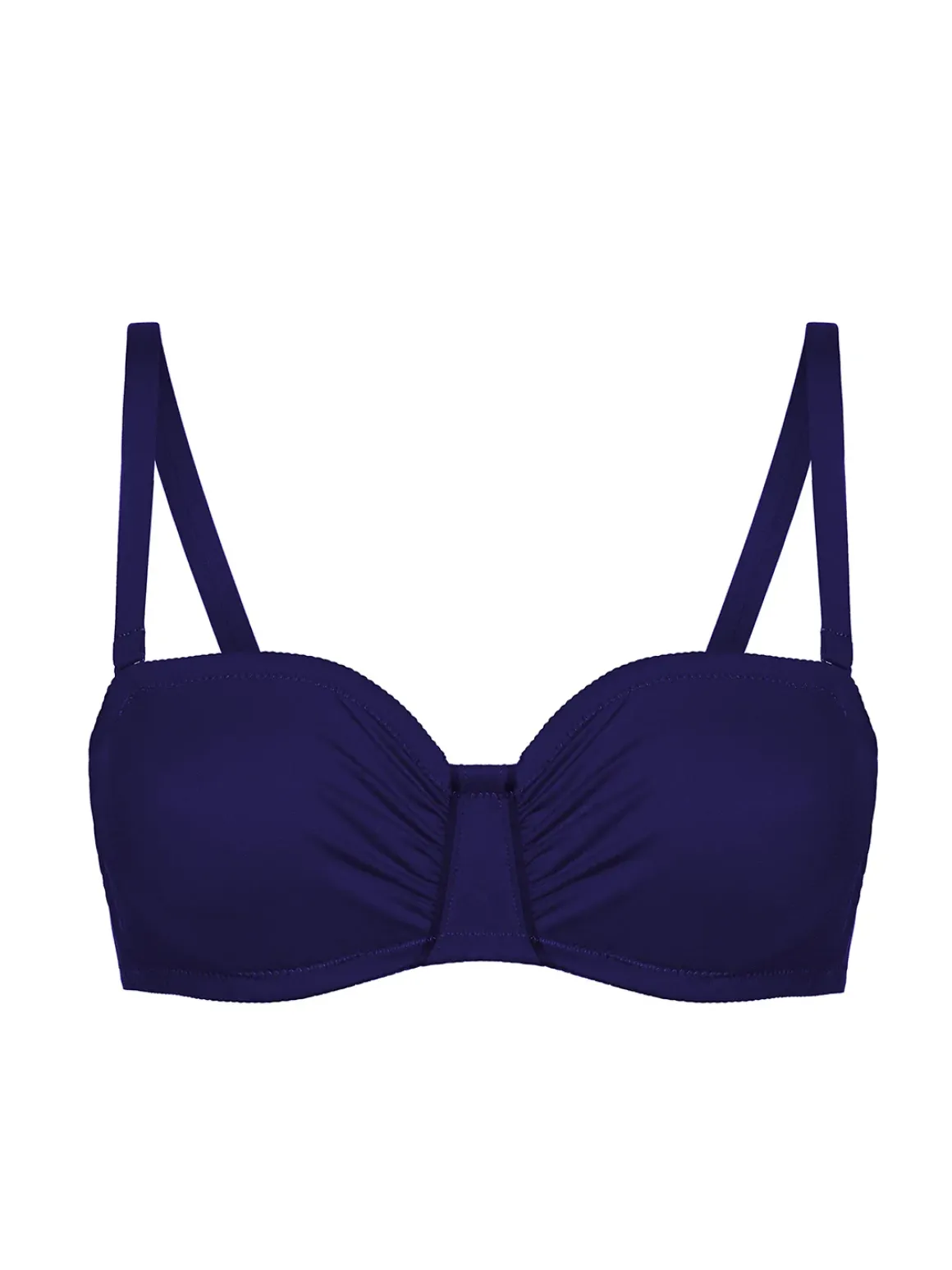 Haut de maillot de bain bandeau avec armatures - Minuit