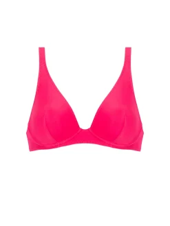 Haut de maillot de bain triangle avec armatures - Lipstick