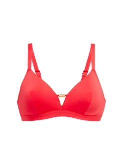 Haut de maillot de bain triangle avec armatures cachées - Flamingo
