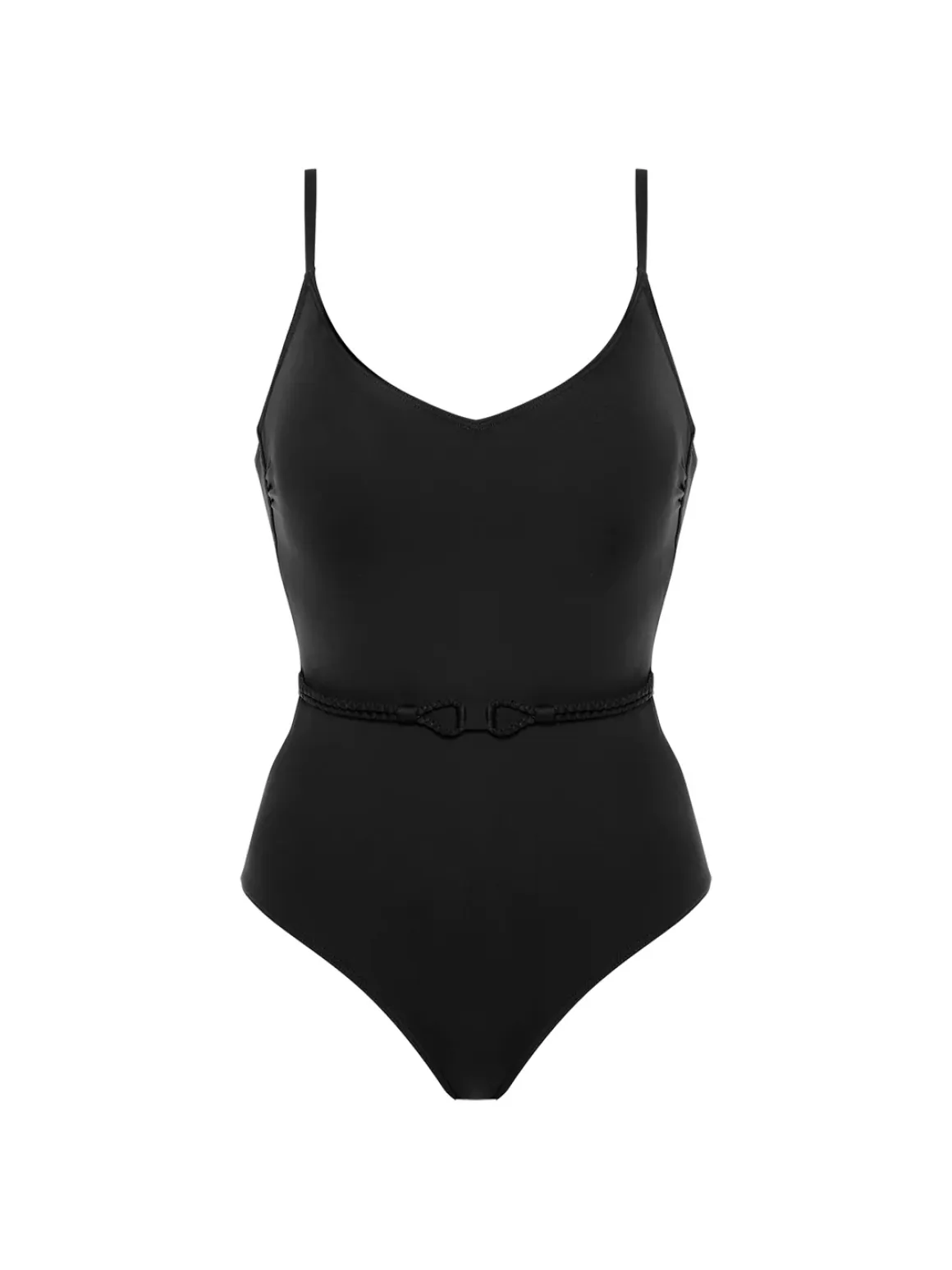Maillot de bain 1 pièce bonnet mousse sans armature - Noir