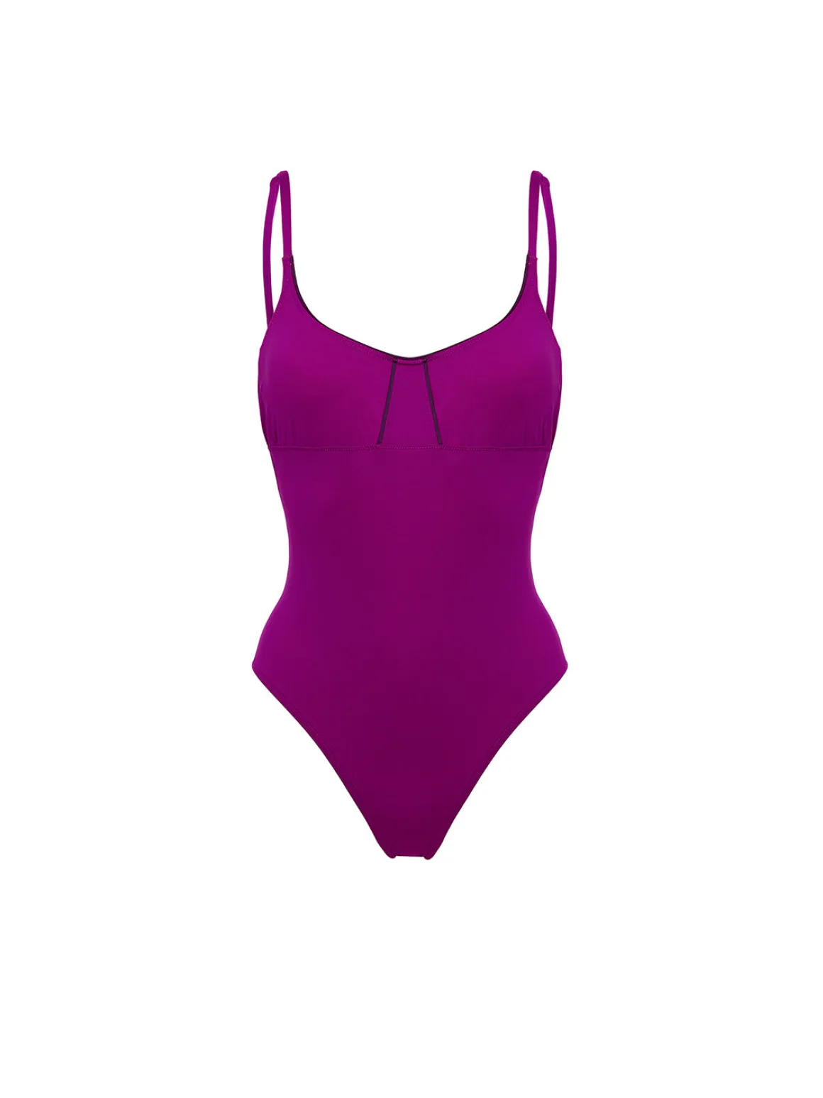 Maillot de bain 1 pièce de bain avec armatures - Bougainvillier