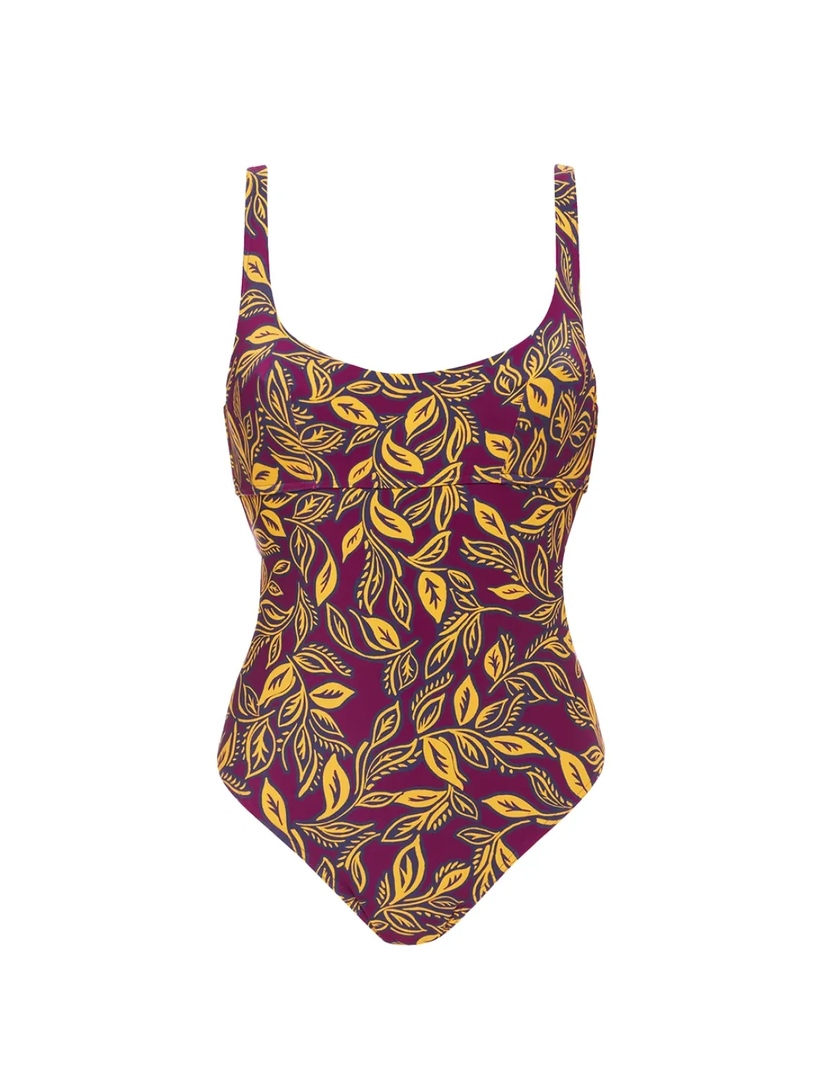 Maillot de bain 1 pièce de bain avec armatures - Imprimé Violet Agadir