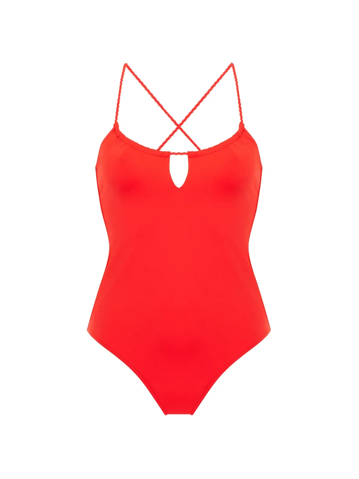 Maillot de bain 1 pièce sans armature - Orange Grenadier