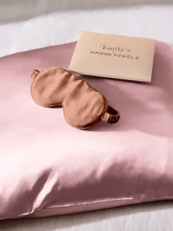 Masque de sommeil pure soie de mûrier - Macchiato
