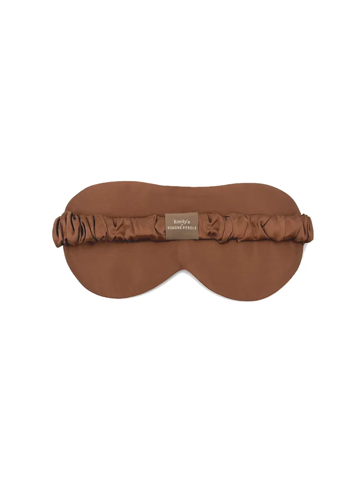 Masque de sommeil pure soie de mûrier - Macchiato