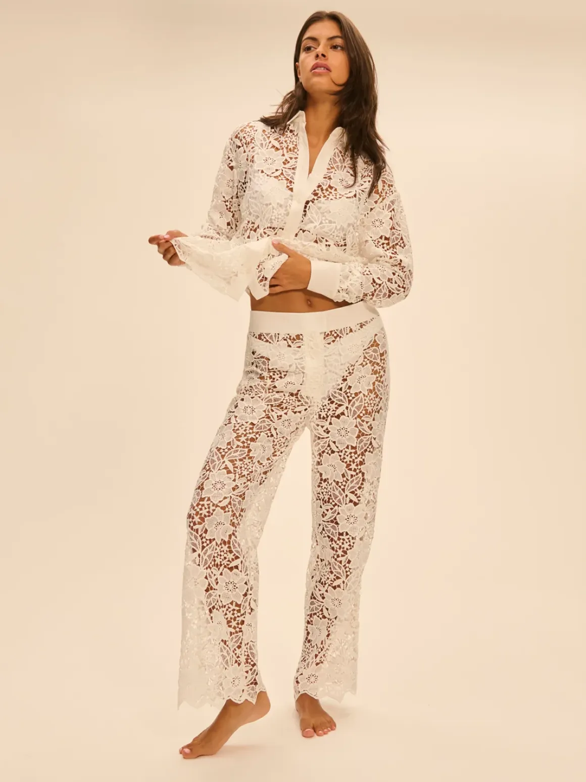 Pantalon - Blanc