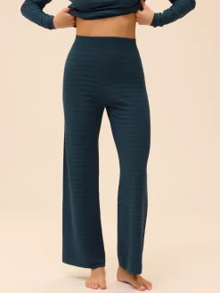 Pantalon - Bleu pétrole
