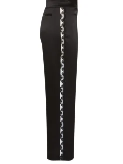 Pantalon broderie - Noir