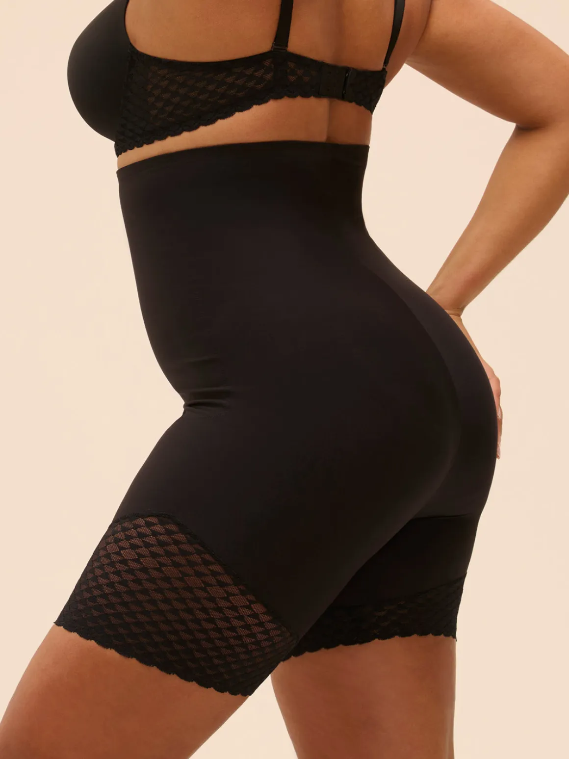 Panty haut gainant - Noir