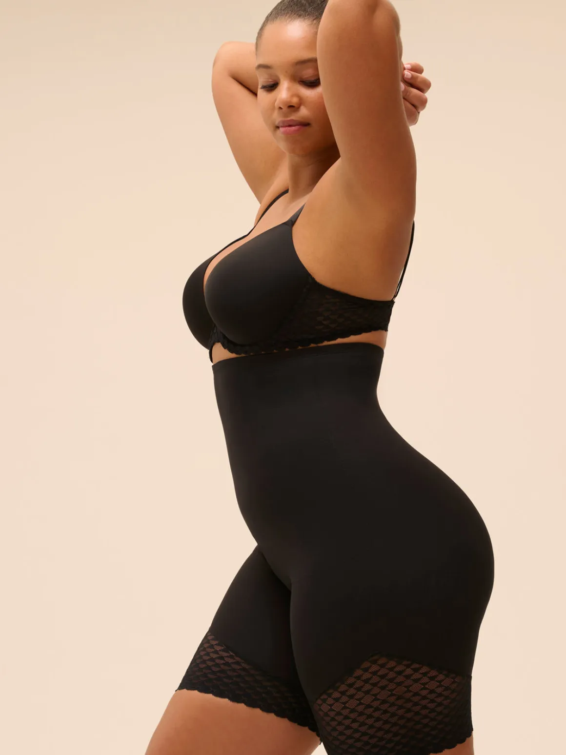 Panty haut gainant - Noir