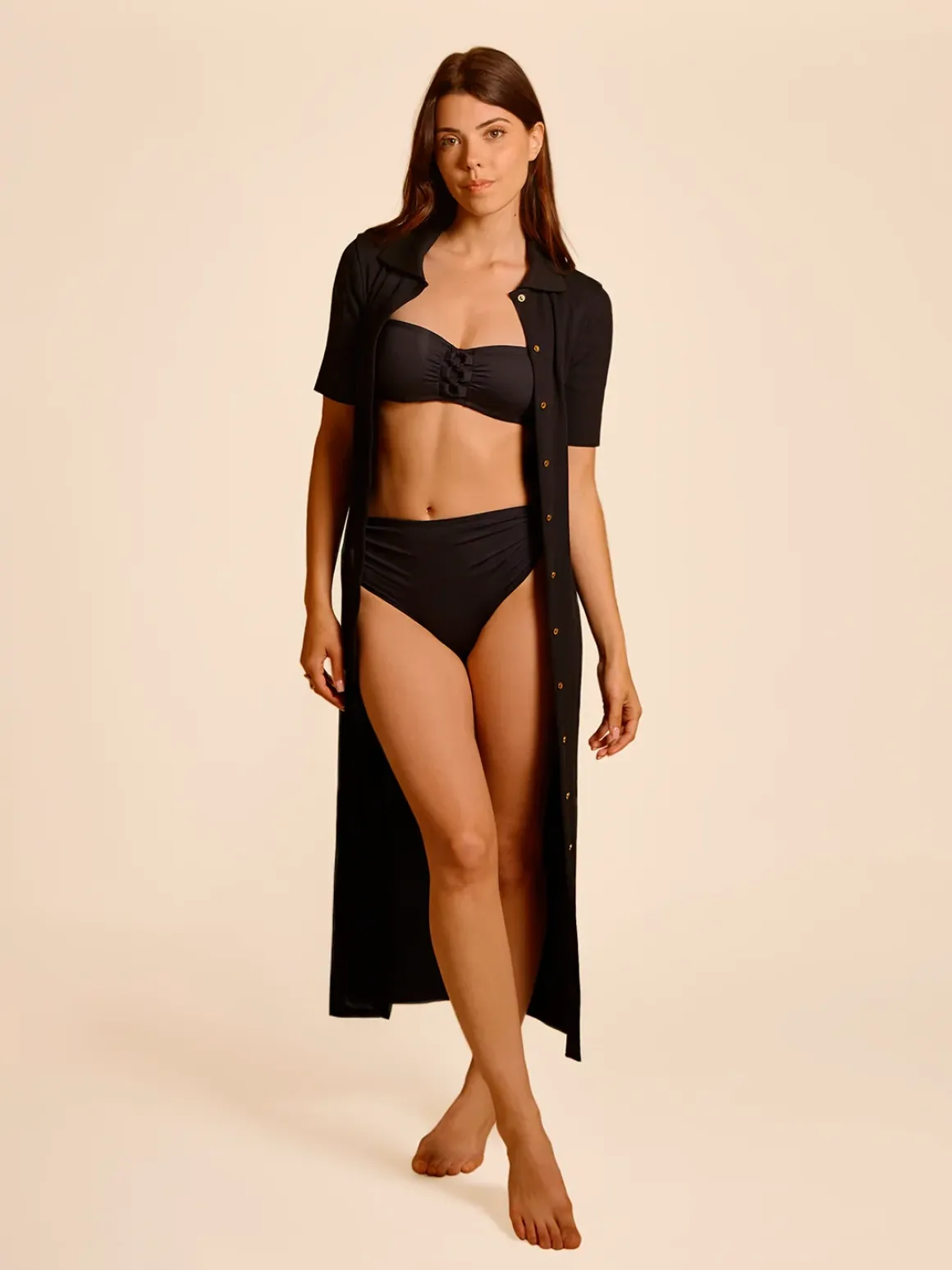 Robe longue - Noir