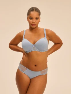 Slip coton - Bleu Rêve