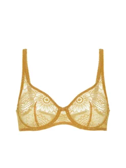 Soutien-gorge armatures décolleté galbé - Golden Yellow