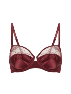 Soutien-gorge armatures - Rouge Obscur