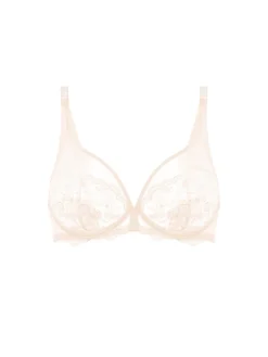 Soutien-gorge avec armature décolleté plongeant - Rose sakura