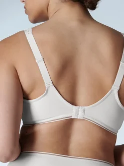 Soutien-gorge avec armature emboitant - Crême