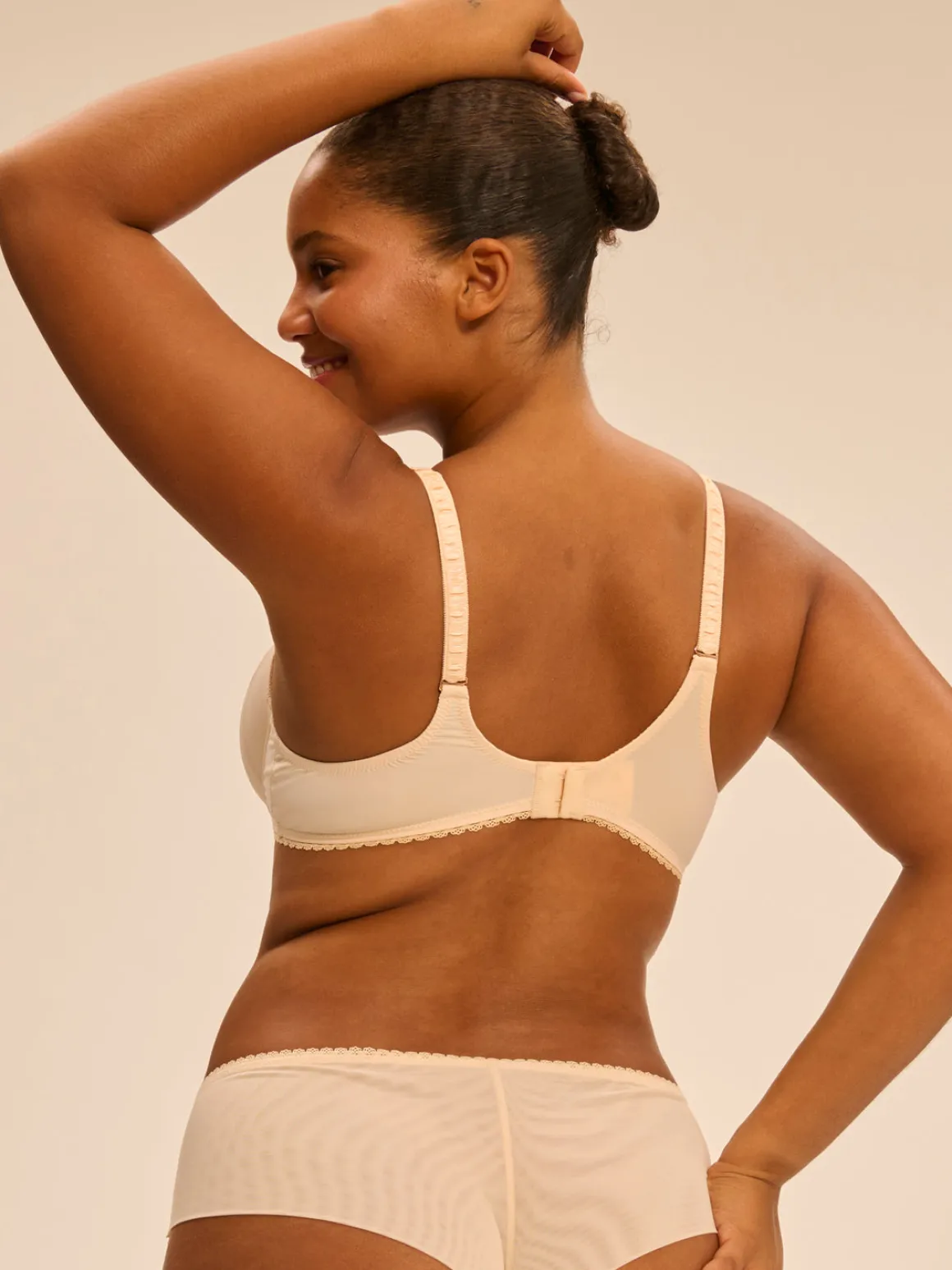 Soutien-gorge avec armature emboitant - Beige Chic