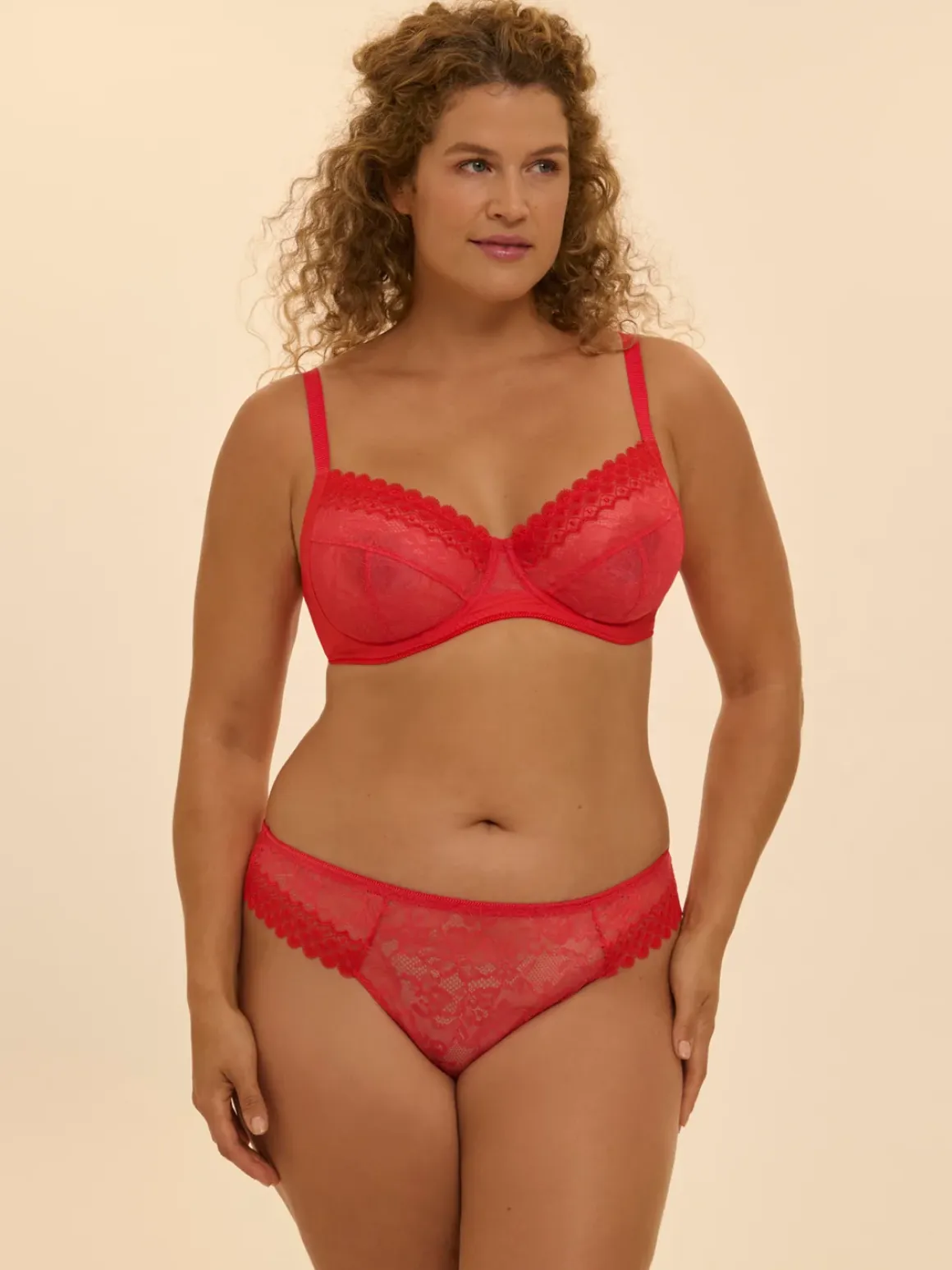 Soutien-gorge avec armature emboitant - Flamingo