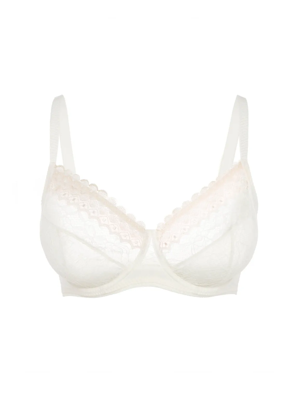 Soutien-gorge avec armature emboitant - Naturel
