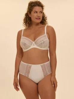 Soutien-gorge avec armature emboitant - Naturel