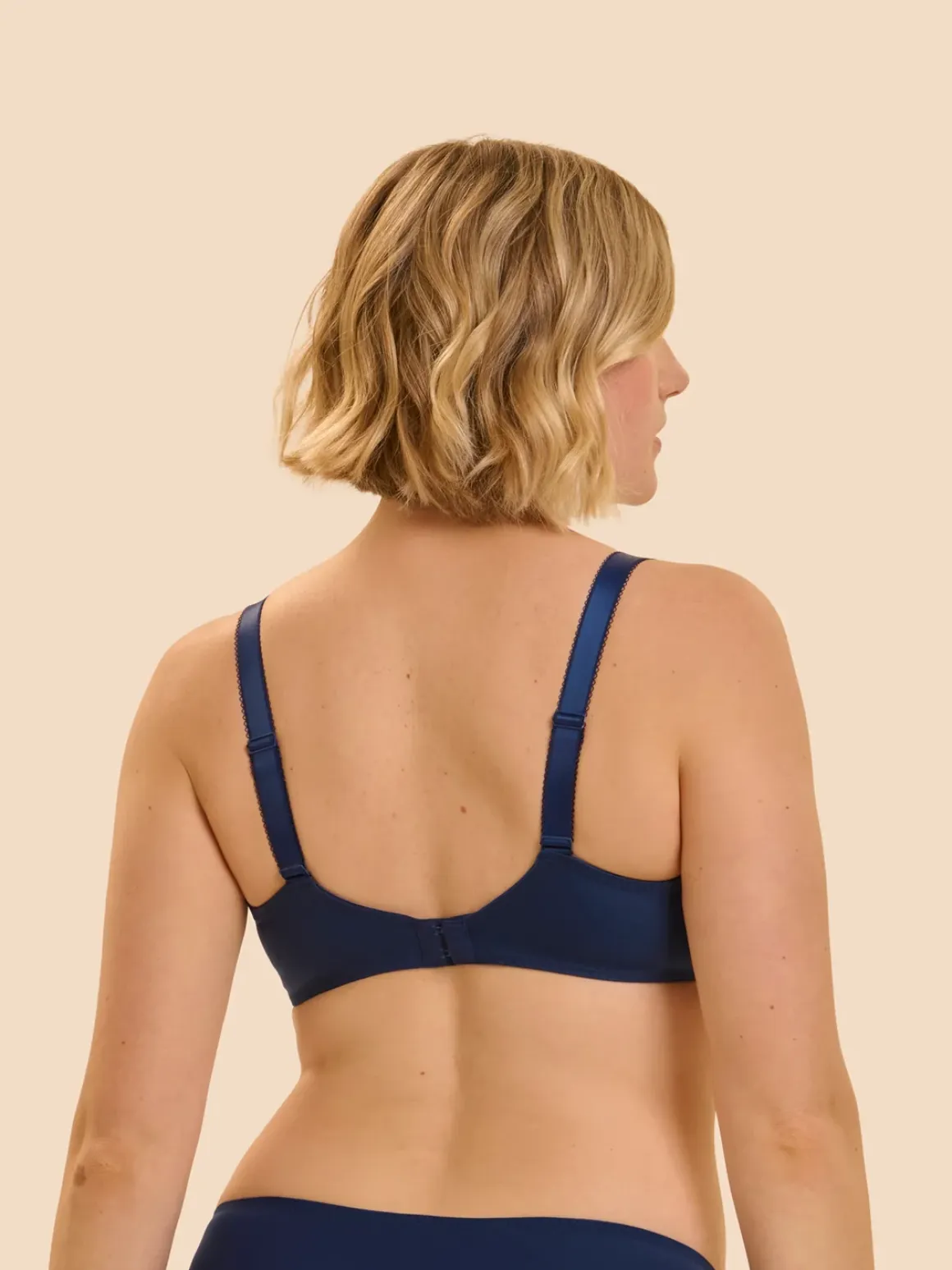 Soutien-gorge avec armature emboitant - Bleu Rainbow