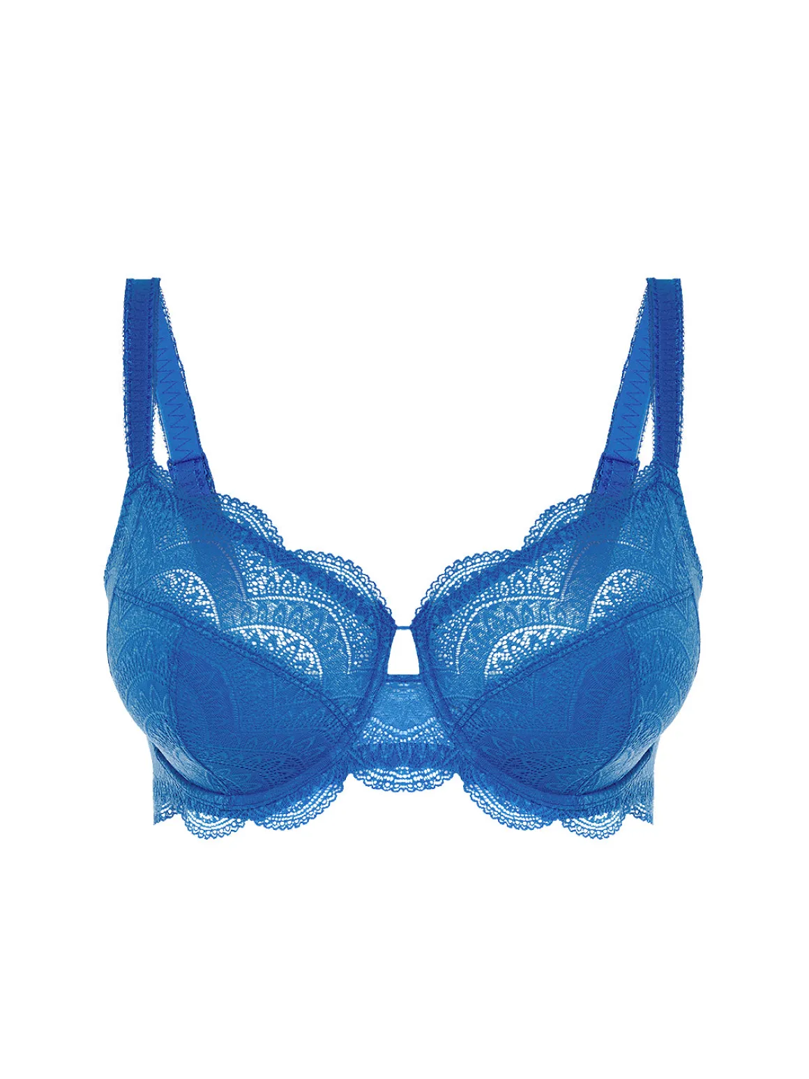 Soutien-gorge avec armature emboitant - Bleu Myosotis