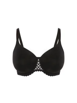 Soutien-gorge avec armature moulé rigide - Noir